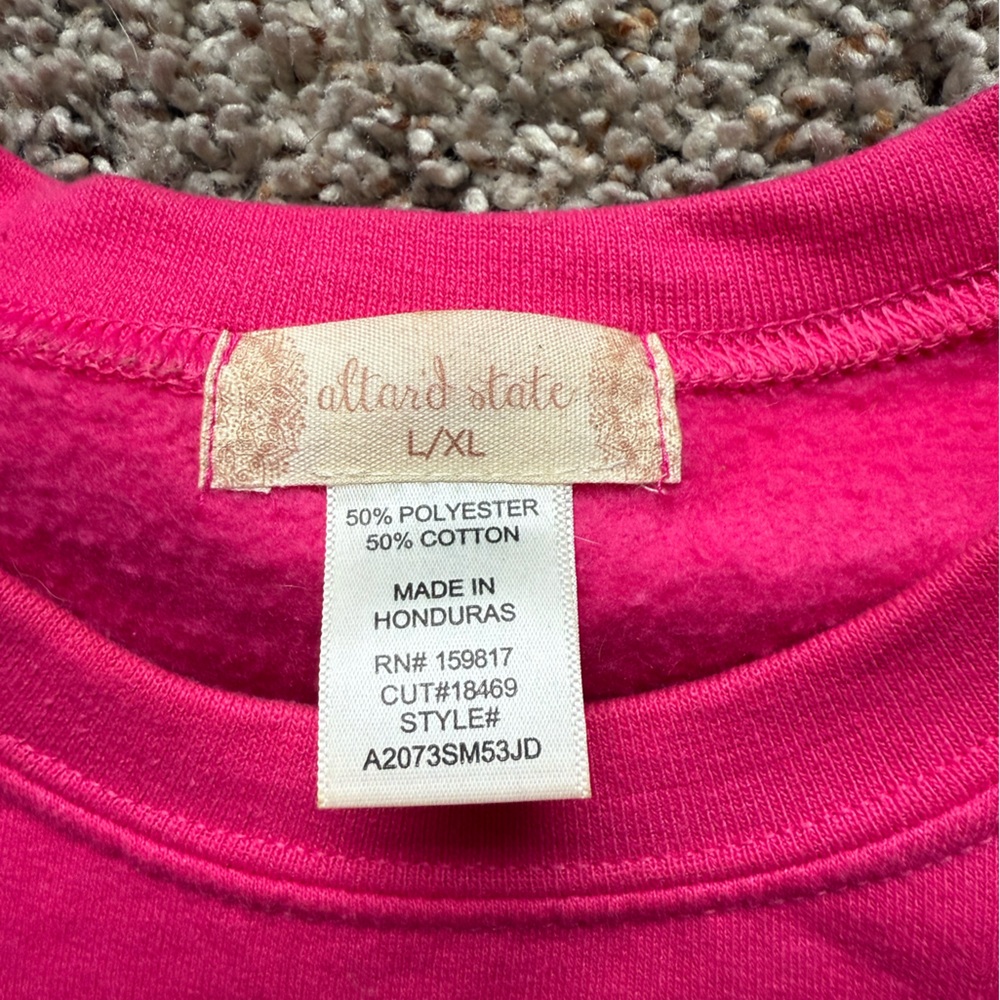 Altar'd State Pink Crewneck - Picture 3 of 4